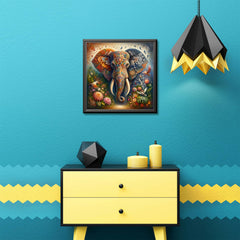 elephant wooden puzzle